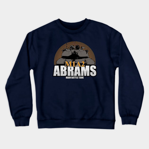 M1A2 Abrams Crewneck Sweatshirt by TCP